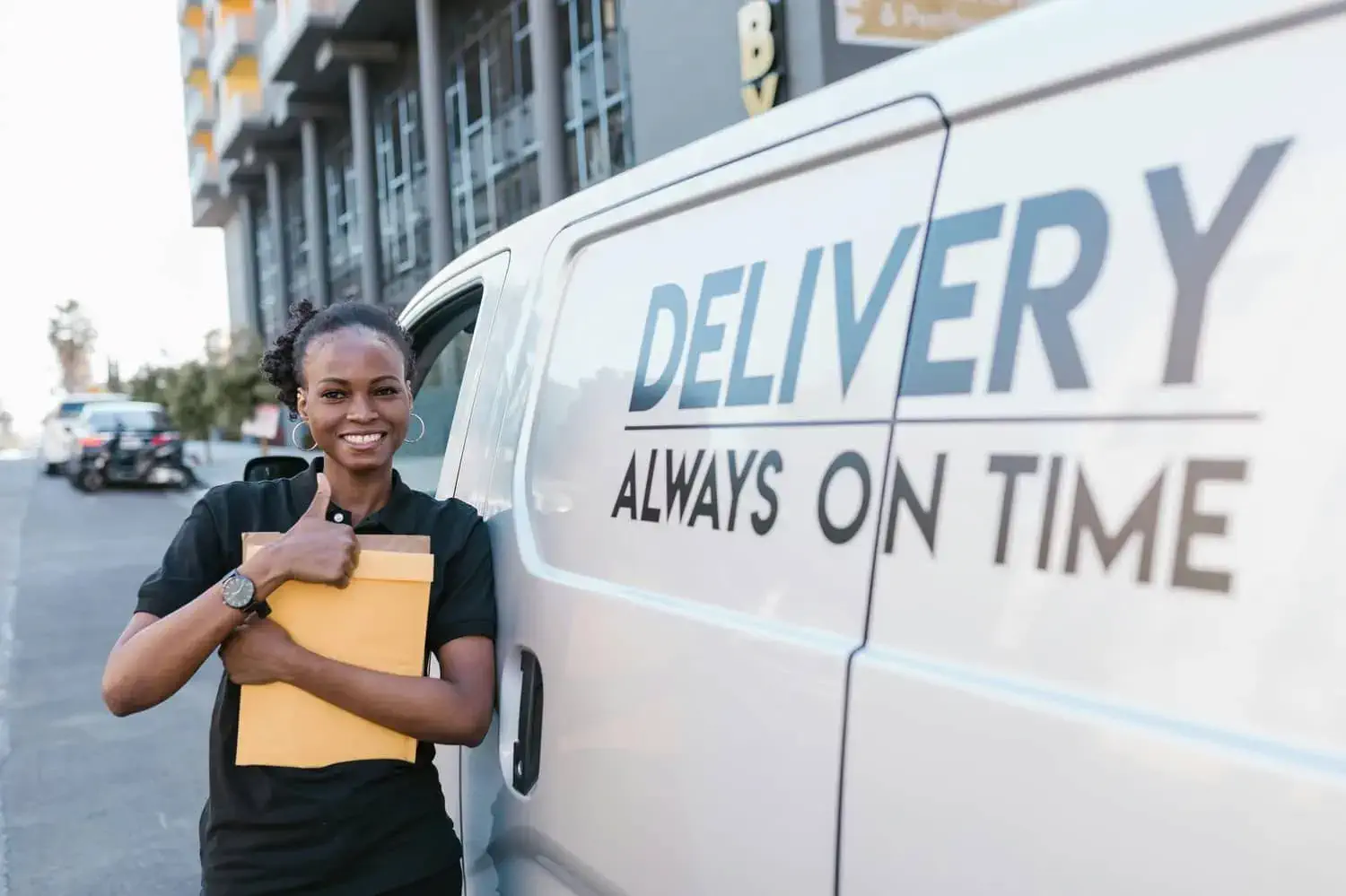 courier services delivery driver